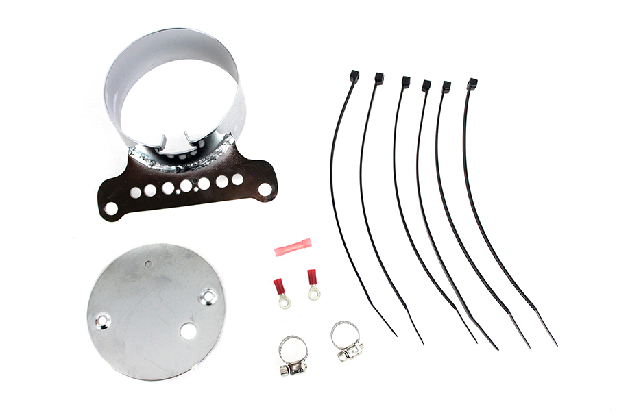 Single Gauge Mount Bracket Chrome