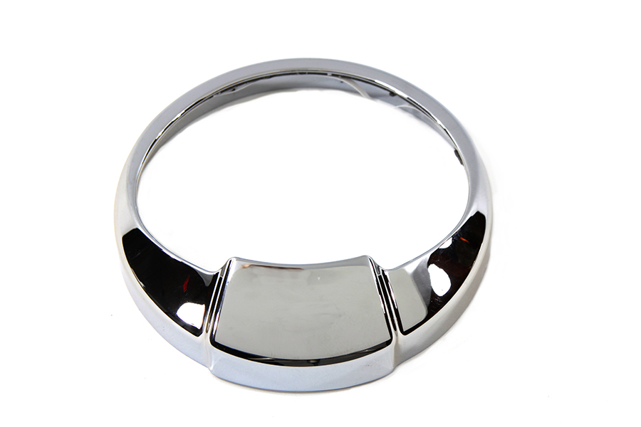 Chrome 3.75" Speedometer Visor