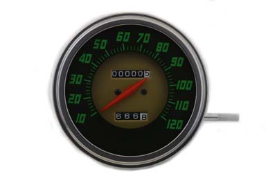 1:1 Speedometer with Red Needle