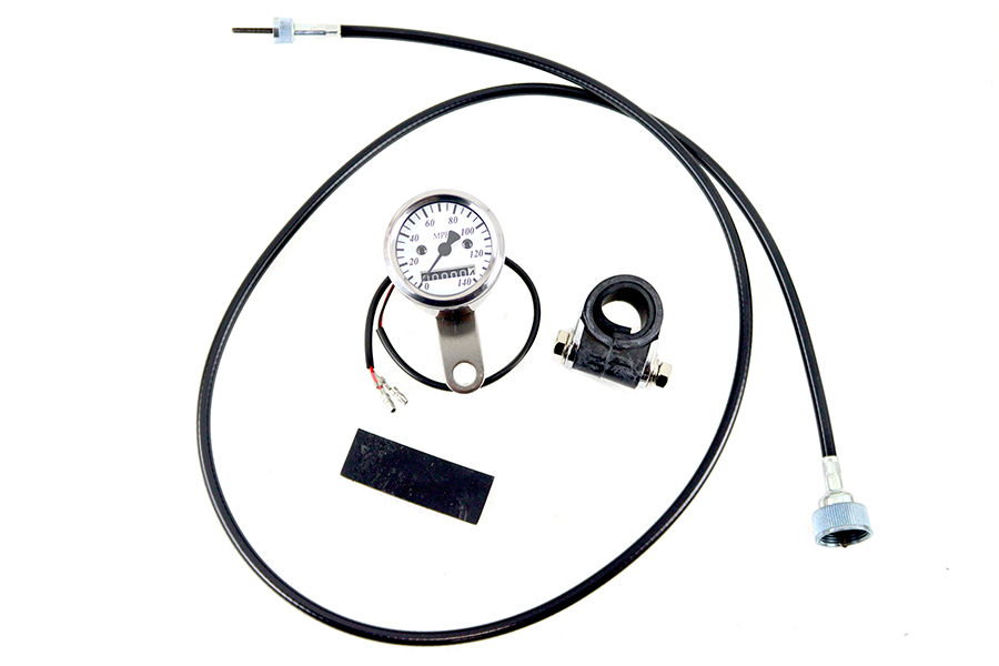 Deco Mini 48mm Speedometer Kit with 2:1 Ratio