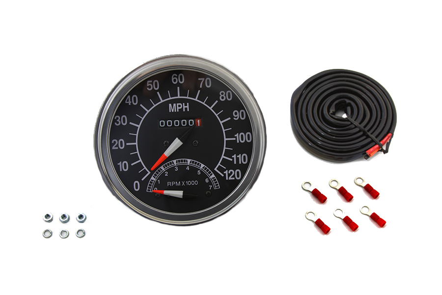 Speedometer with 2240:60 Ratio and Tachometer
