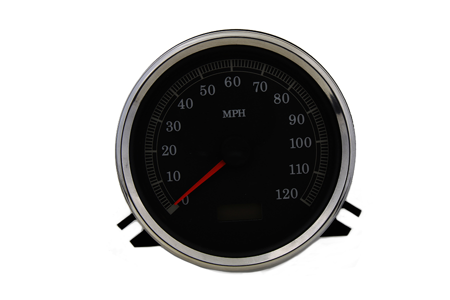 VTwin Replica 0-120 MPH Electronic Speedometer fits 1996-2003 Harley FLHR FLST
