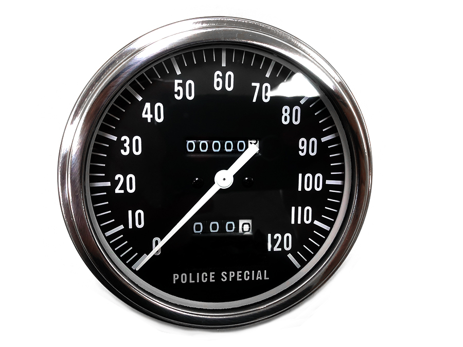 Replica Police 2:1 Speedometer