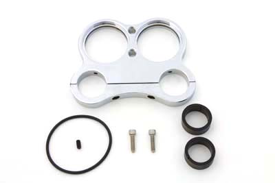 *UPDATE Chrome Billet 48mm Dual Gauge Mount