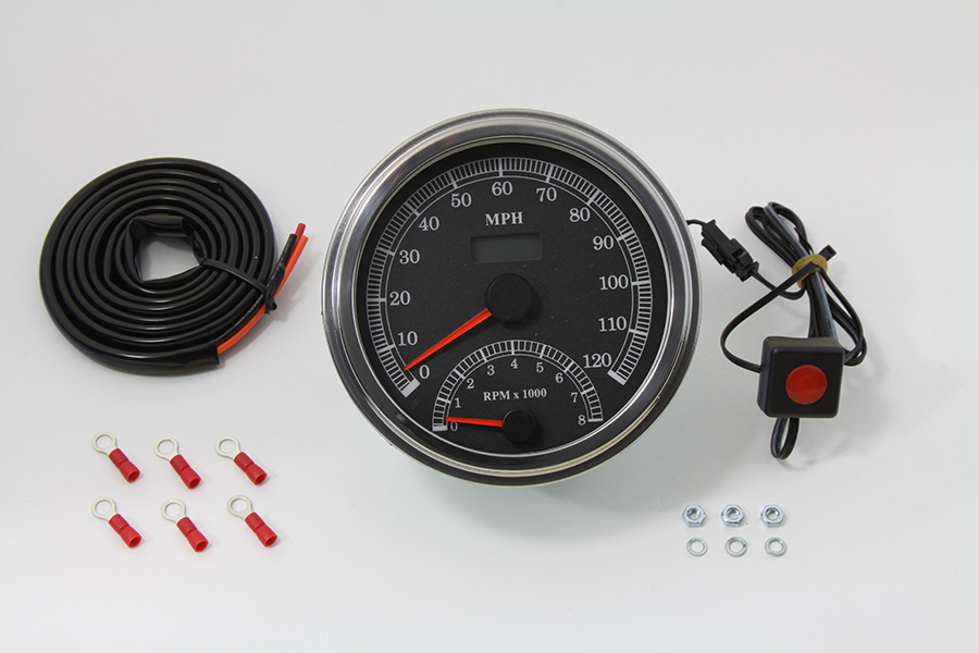 Multi Ratio Speedometer and Tachometer Combo