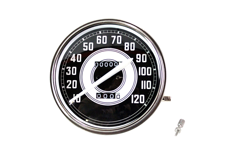 Replica 2:1 Speedometer with White Needle