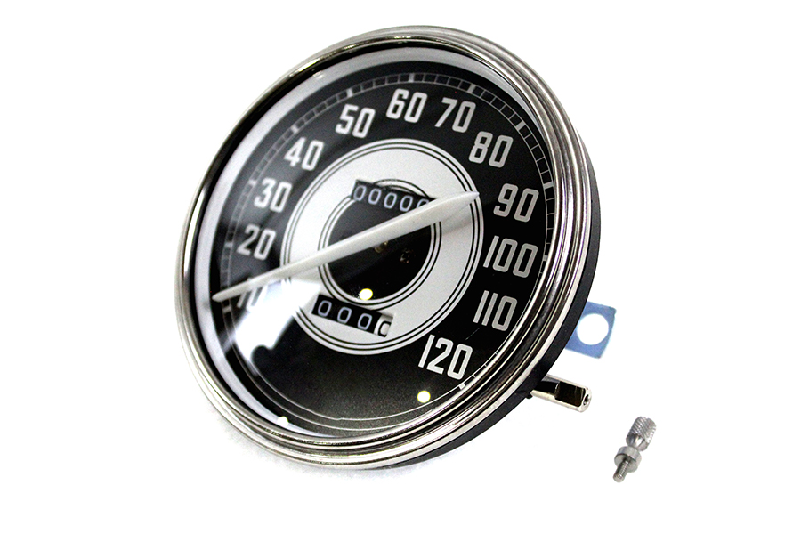 Replica 2:1 Speedometer with White Needle