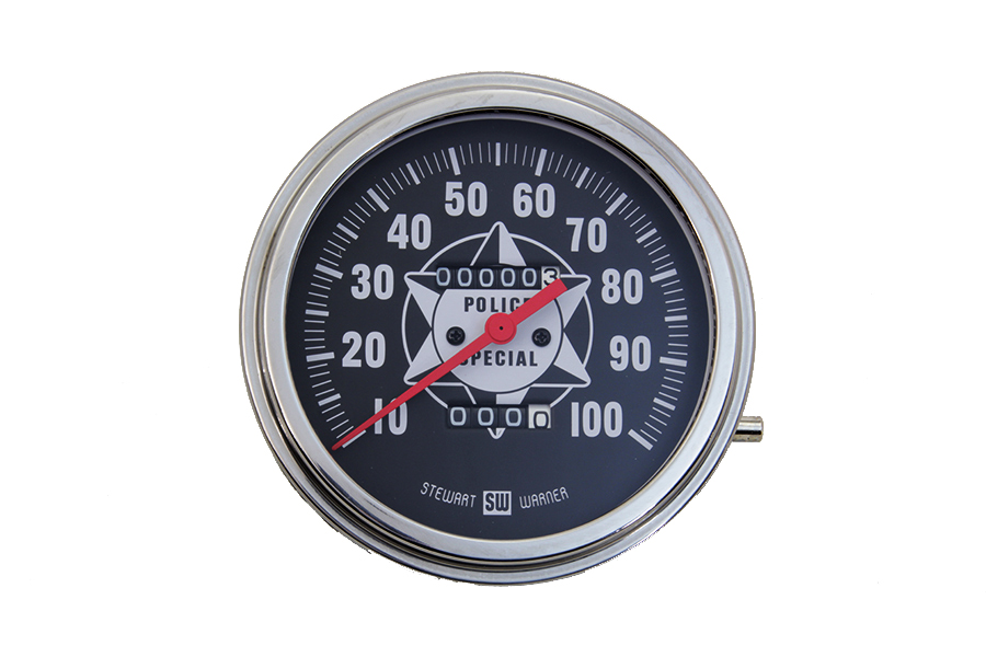 Police Speedometer 2:1 Ratio