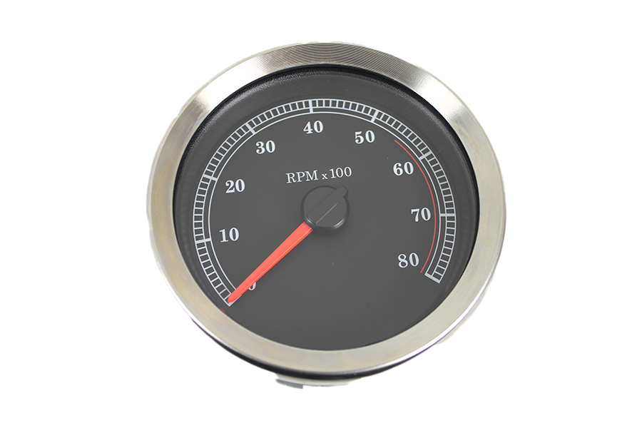 4" Black Electronic Tachometer