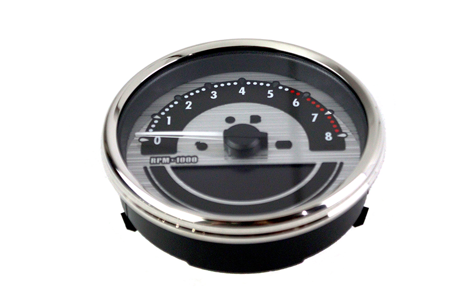 AEE 5" Dakota Style Speedometer Silver