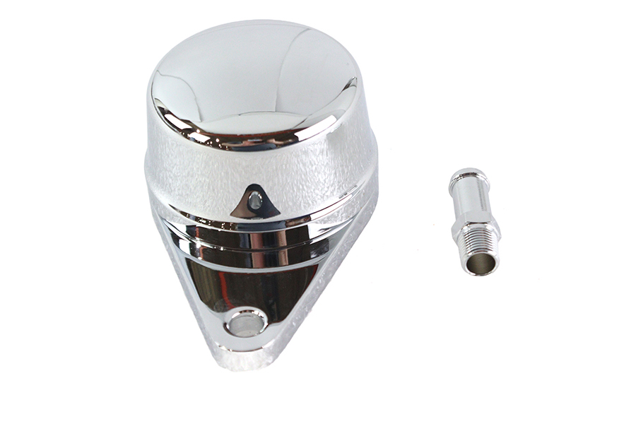 Billet Crankcase Breather Chrome