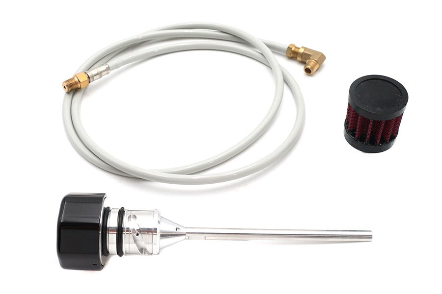 M8 Vented Dipstick Black