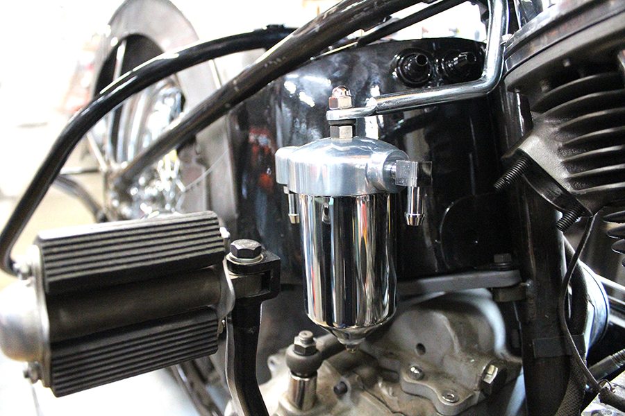 Emgo Replacement Oil Filter Canister For Harley Davidson Big Twin Panhead 1948-1964