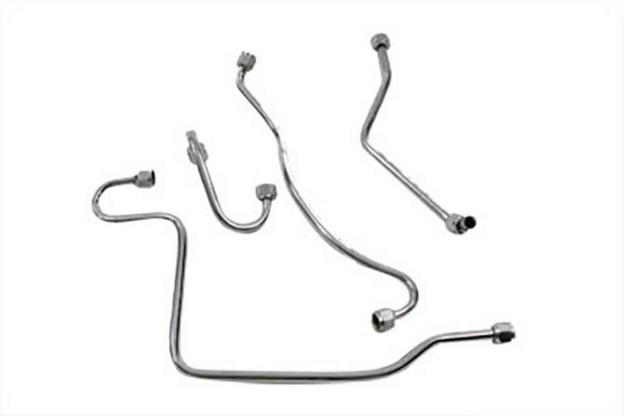 Chrome Oil Line Set