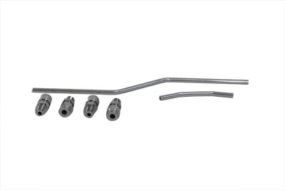Rocker Box Oil Line Set Chrome