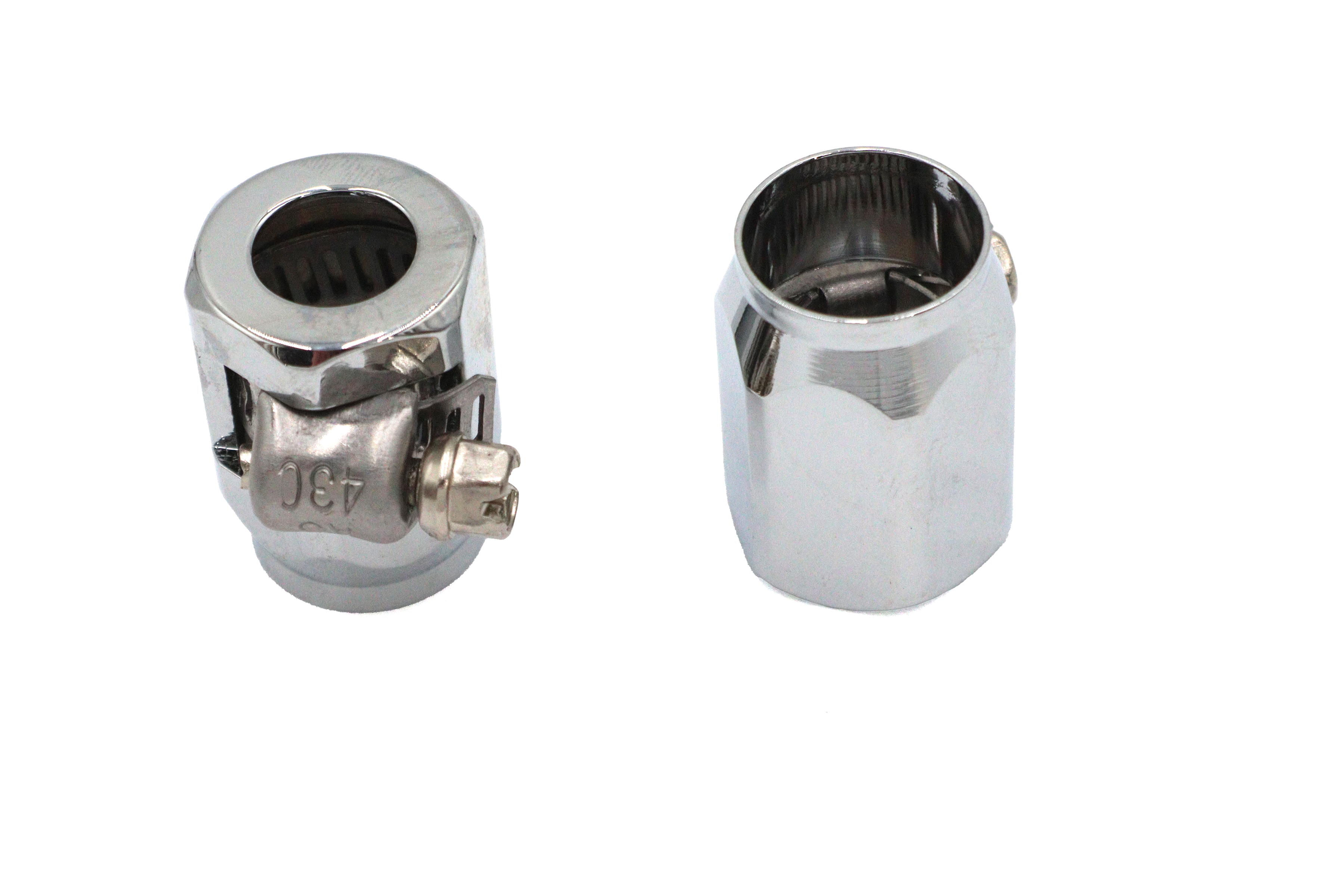 Hex Chrome Econo Seal Hose End