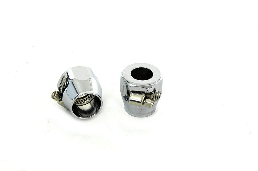 Hex Chrome Econo Seal Hose End Set