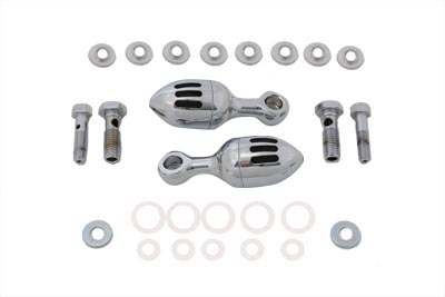 Chrome Acorn Billet Canister Set
