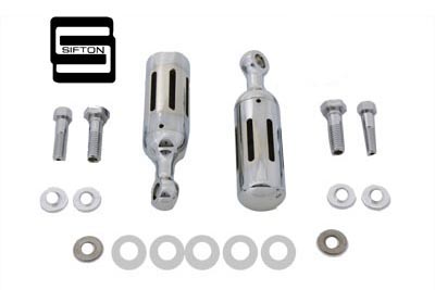 Sifton Dual Canister Set Chrome