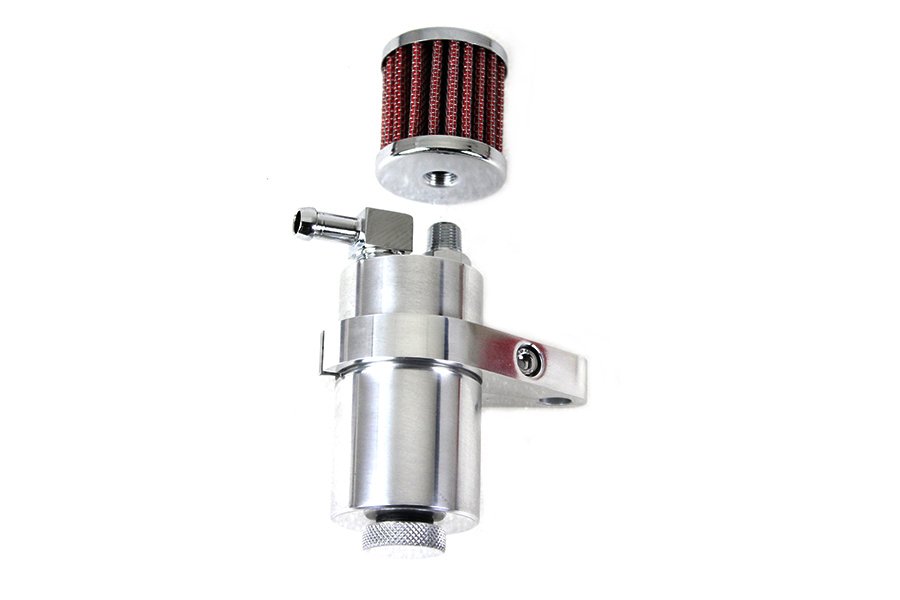 Polished Engine Breather Oil Collector