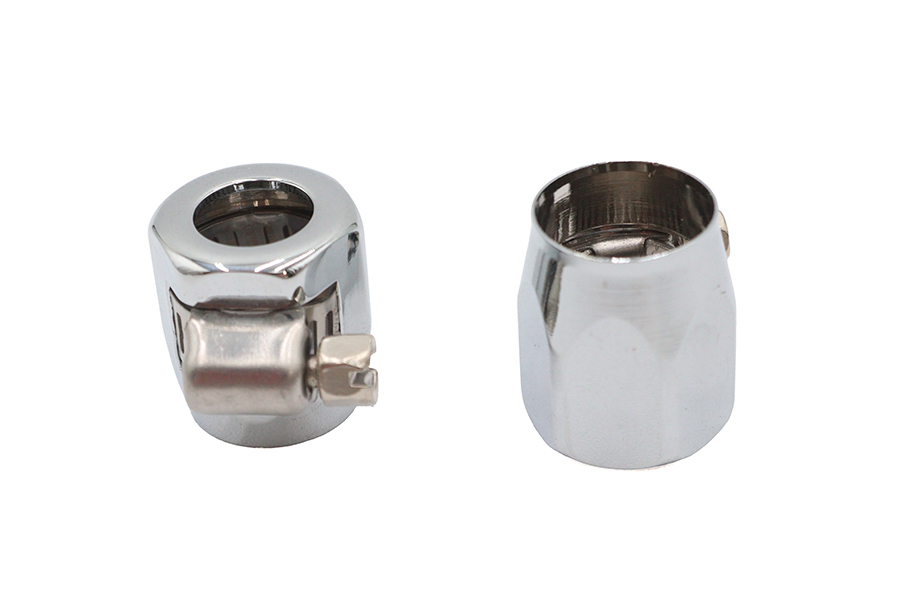 Hex Chrome Econo Seal Hose End Set