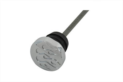 Transmission Oil Fill Plug Dipstick with Flame Design