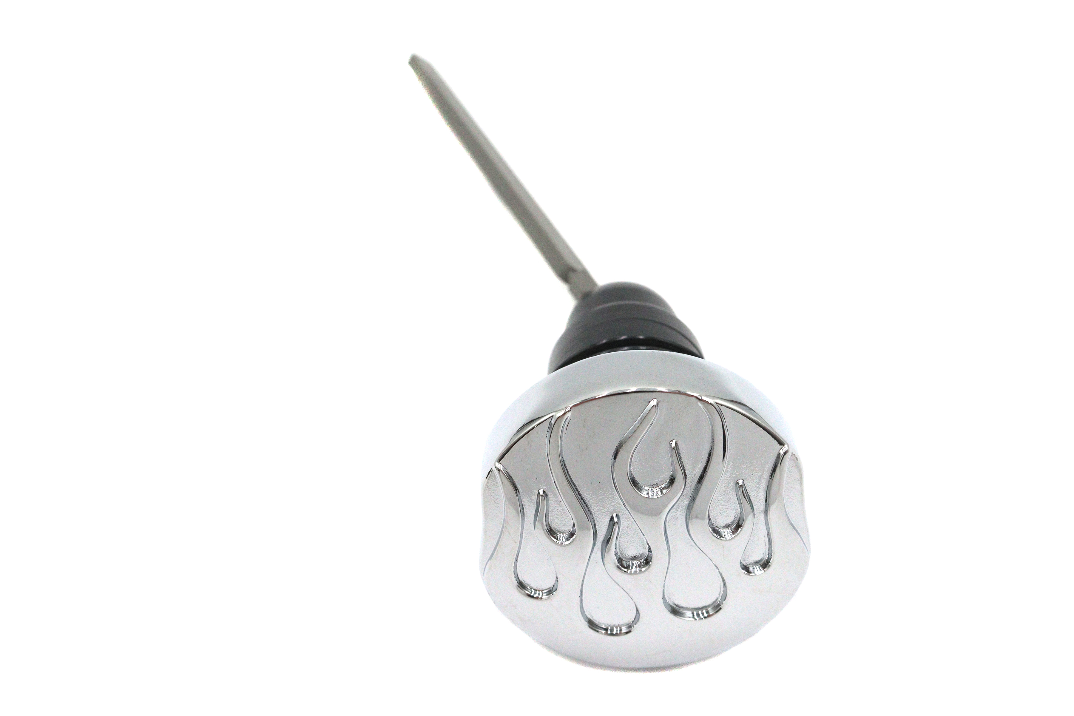 Transmission Oil Fill Plug Dipstick with Flame Design