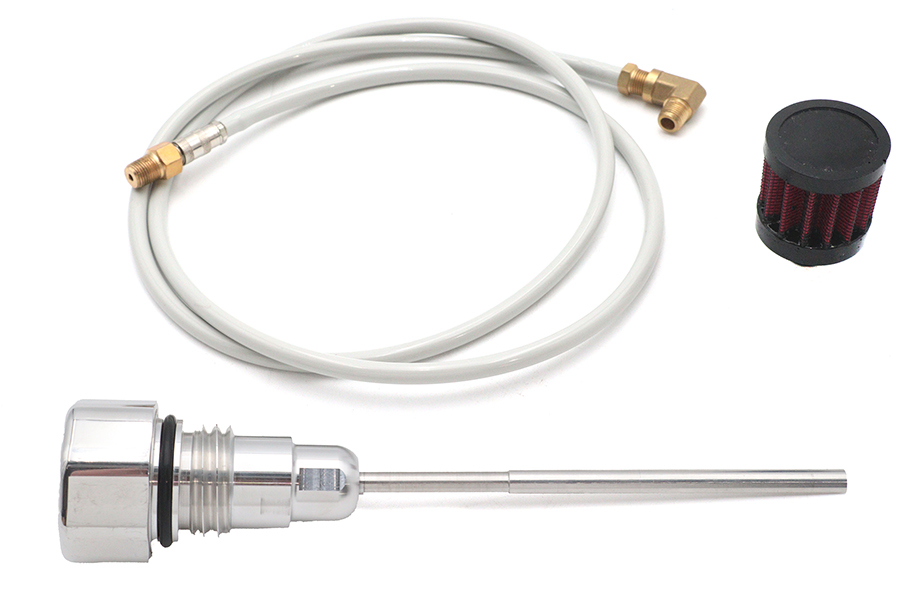 Oil Tank Vented Dipstick Polished