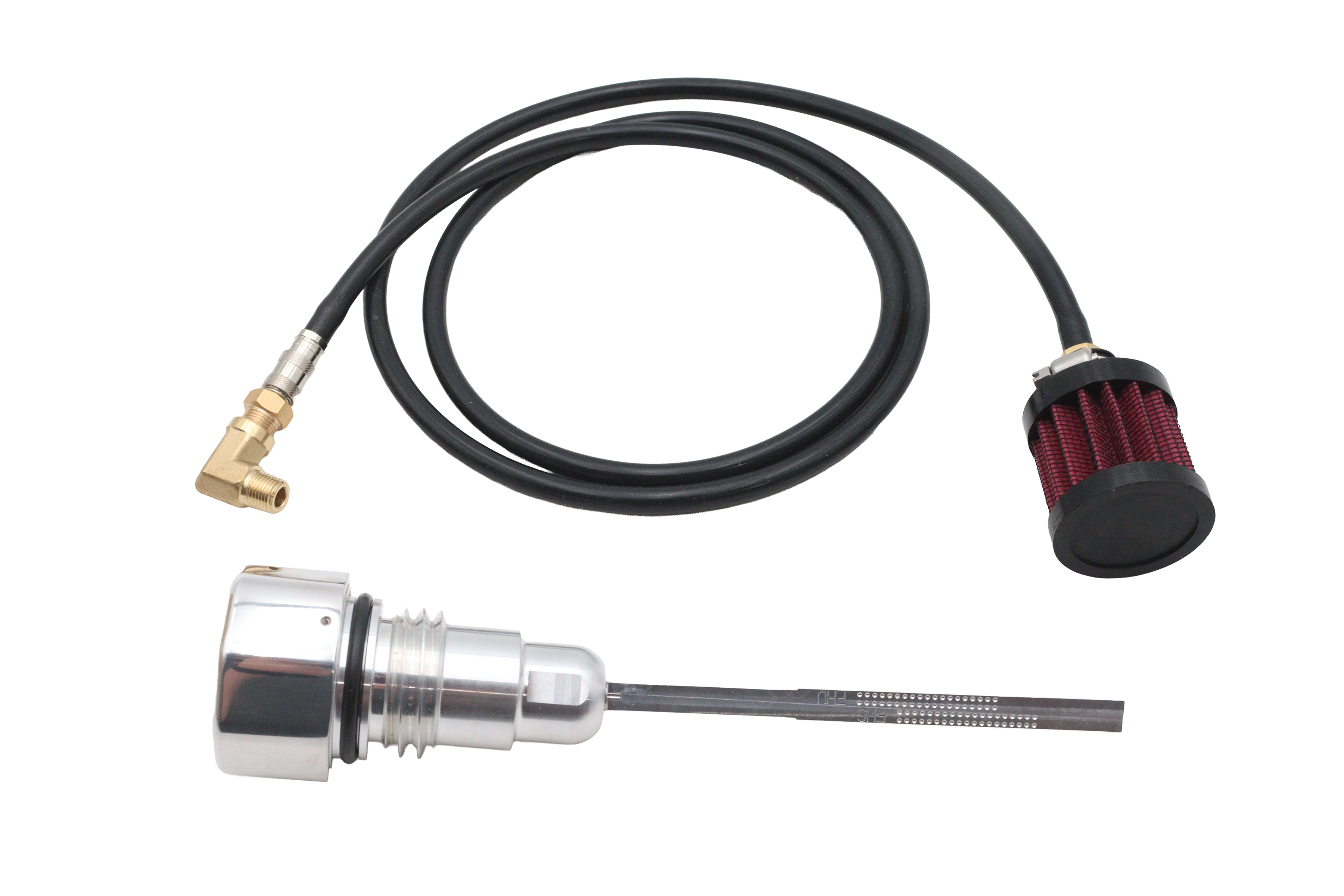 Oil Tank Vented Dipstick Polished