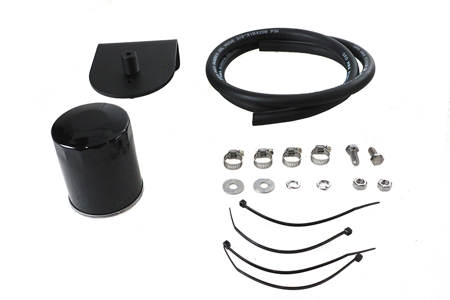Pura Flow Oil Filter Kit Black