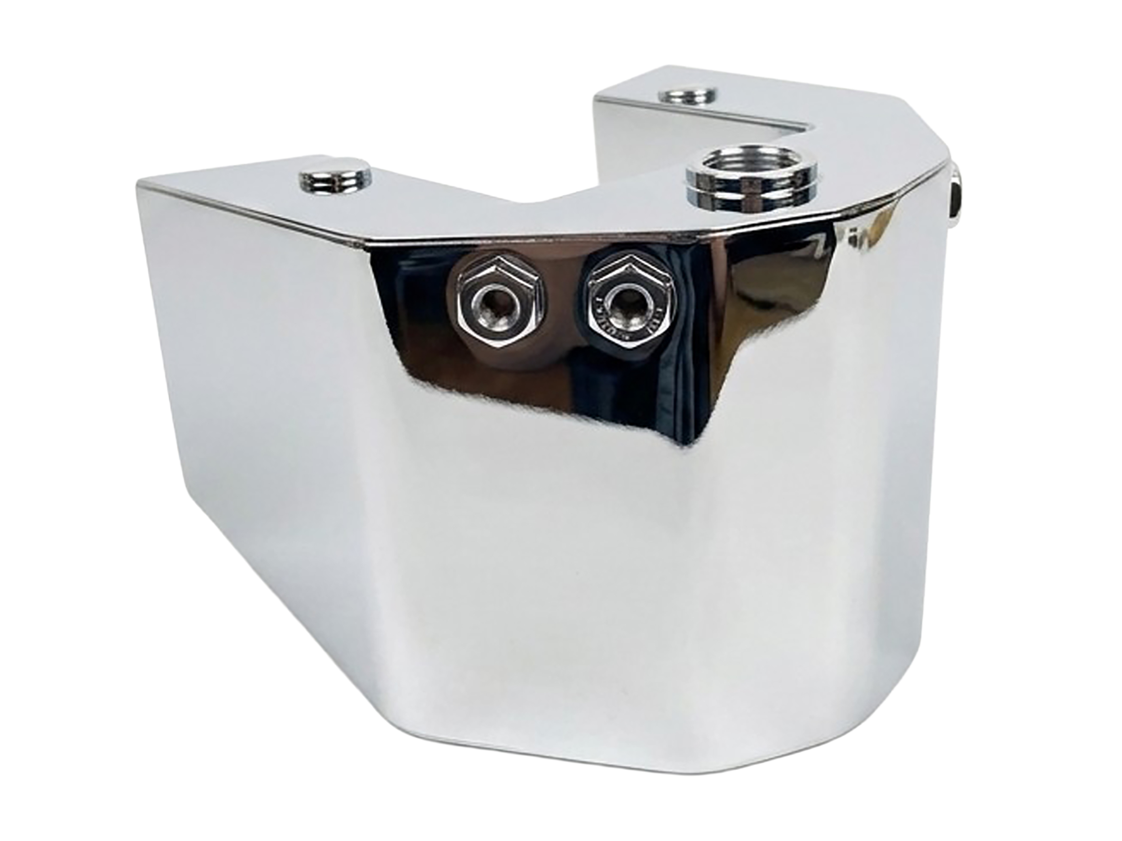 Rigid Horseshoe Oil Tank Chrome