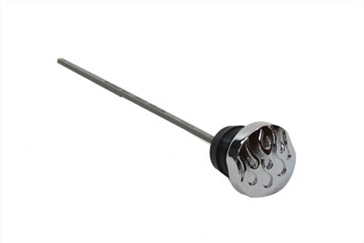 Chrome Oil Fill Dipstick Flame