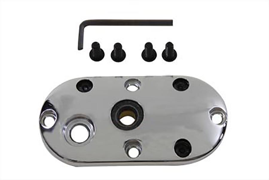Oval V-Fire Cover Chrome
