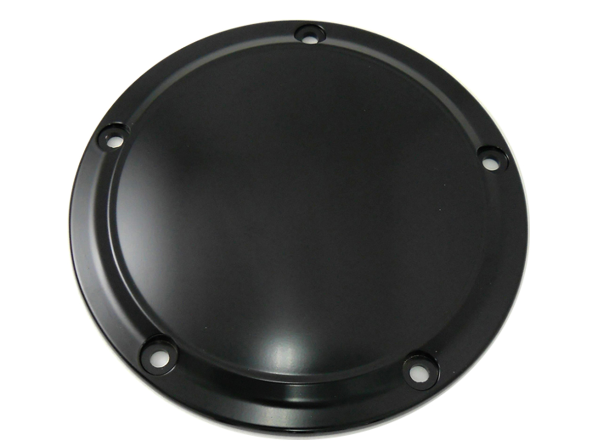 Matte Black 5-Hole Smooth Derby Cover