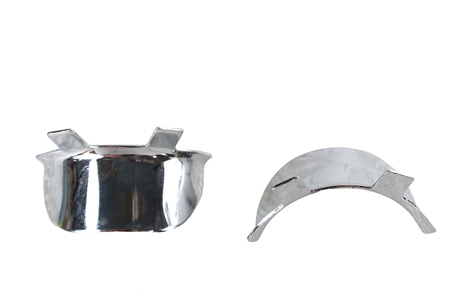 Chrome Bar Bullet Visor