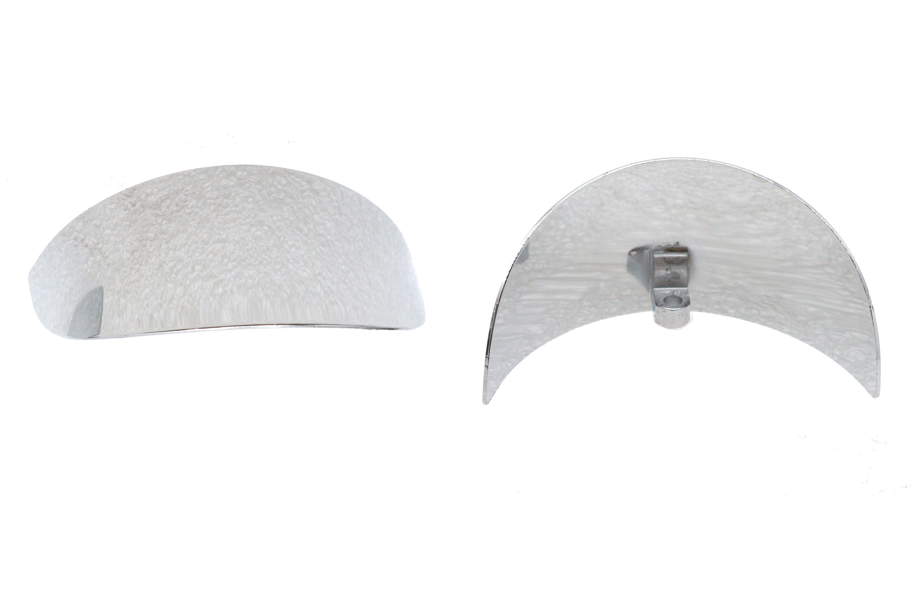 Chrome 4-1/2" Deco Spotlamp Visor Set
