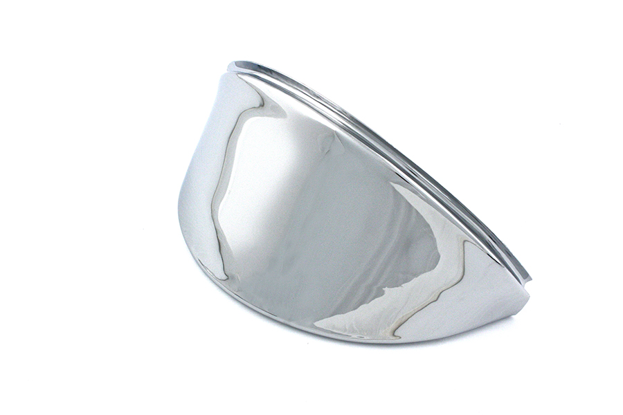 7" Headlamp Visor Chrome
