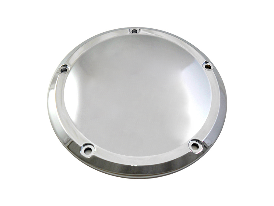 M8 Chrome Smooth Derby Cover