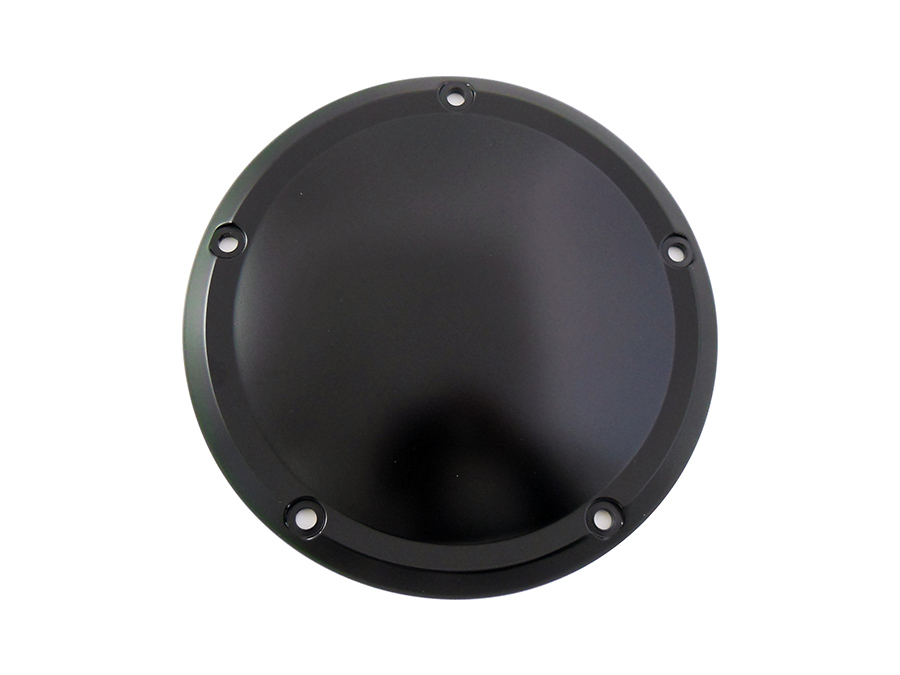 M8 Matte Black Smooth Derby Cover