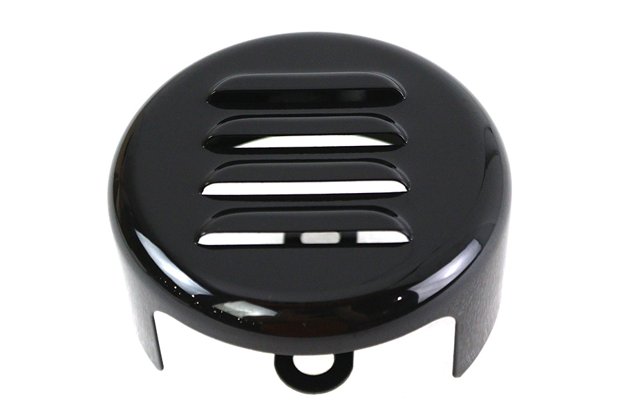 Black Louvered Horn Cover