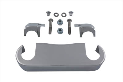 35mm Lower Fork Stem Cover Chrome