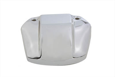Chrome Headlamp Visor Cover without Cutout