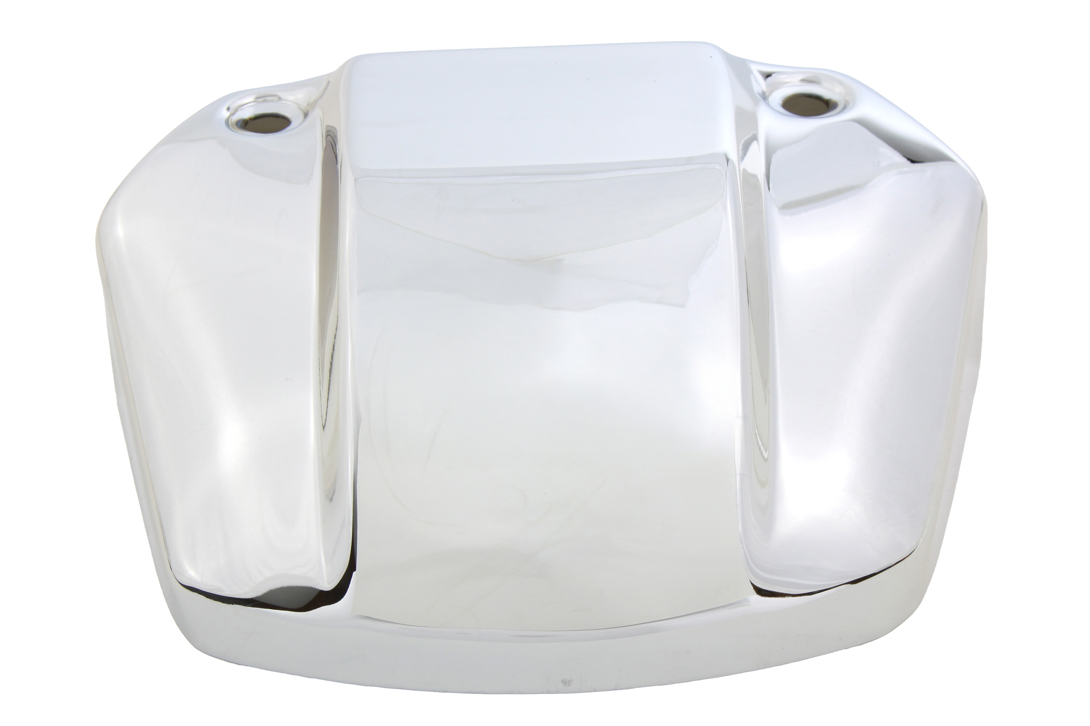 Chrome Headlamp Visor Cover without Cut-Out