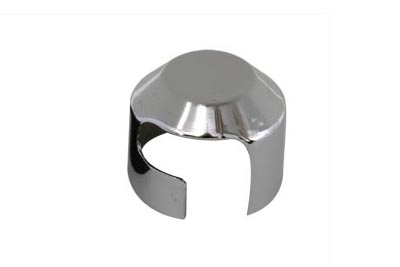 Chrome Starter Solenoid End Cover