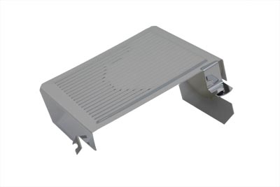 Chrome Ribbed Battery Side Cover