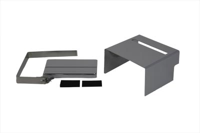 Chrome Slotted Battery Cover Kit