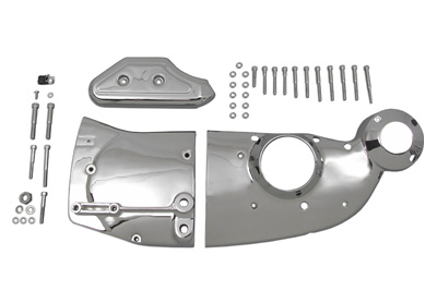 Chrome Cam and Sprocket Cover Kit