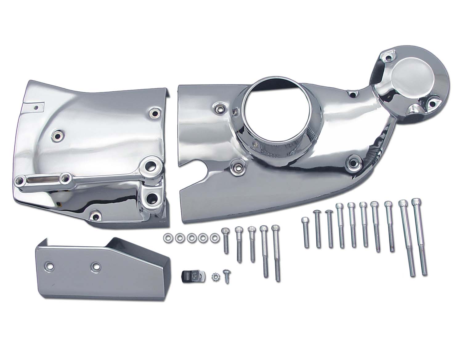 Chrome Cam and Sprocket Cover Kit