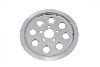 Rear Pulley Cover 61 Tooth Chrome