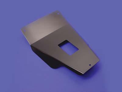 Frame Seat Mount Cover Black